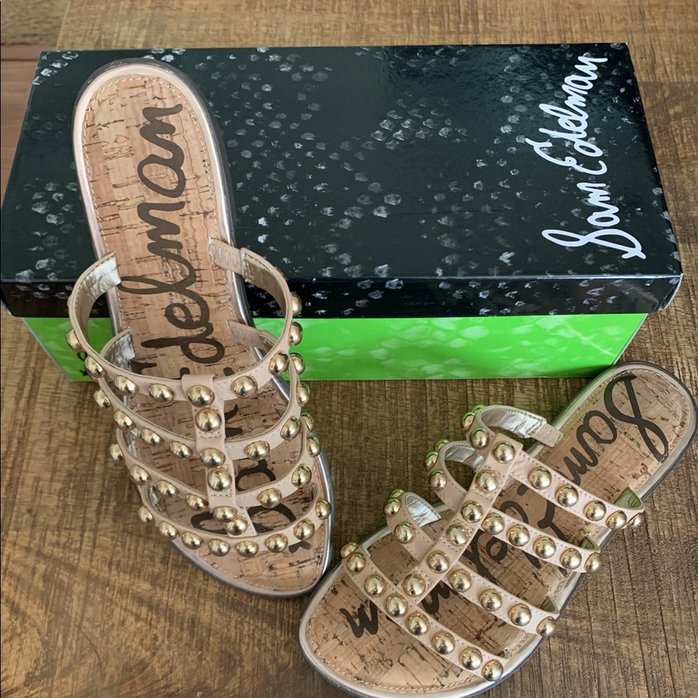 Sam Edelman “Glenn”,  slide Sandals